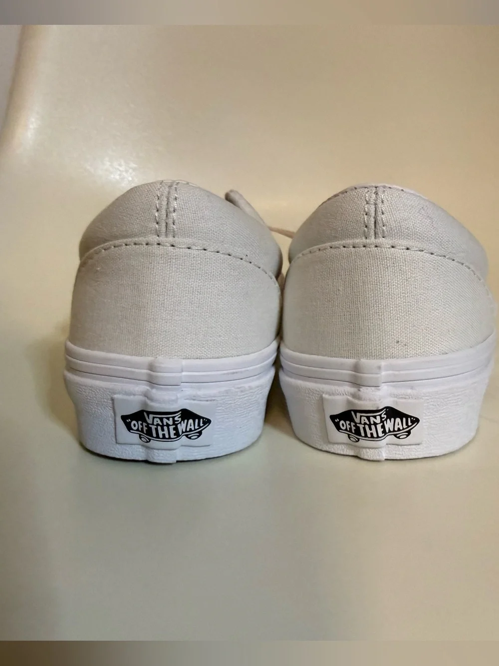 Vans Authentic White Low-Top Canvas Sneakers - women’s size 5.5 NEW NWT - Picture 6 of 7